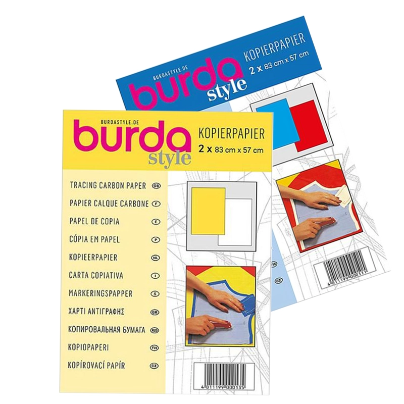 Papel copiador para costura y patronaje Burda