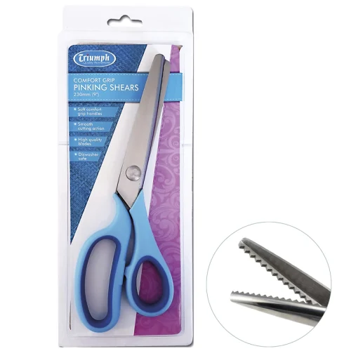 Tijeras dentadas para costura