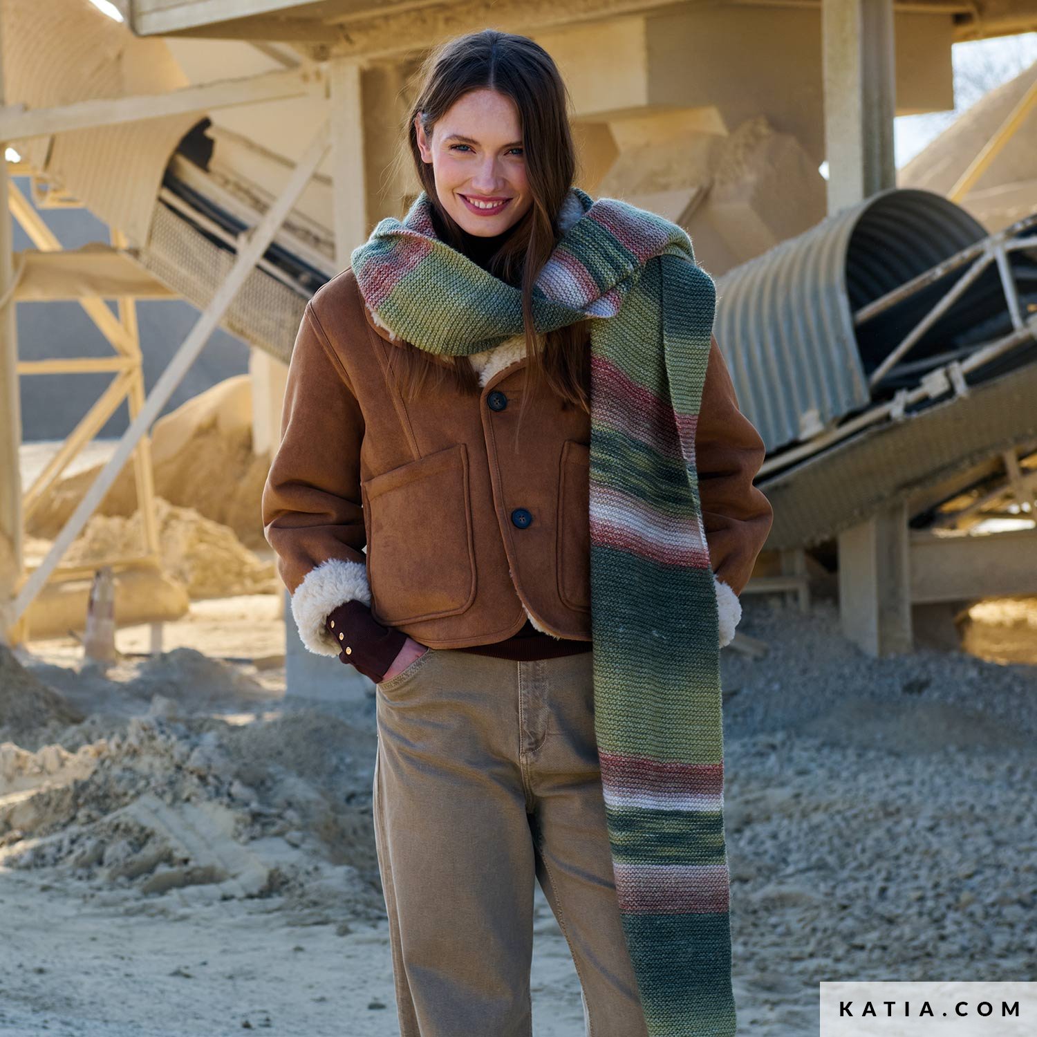 Revista Katia Azteca Fine Socks 1 - Imagen 17